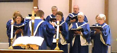 Salem UMC Choir - click for more photos